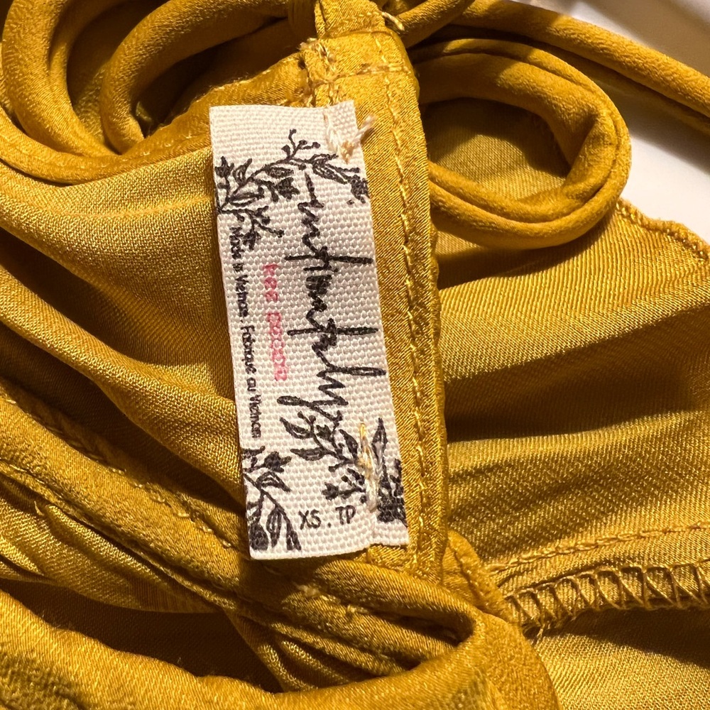 🔻NWOT Free People Intimately "Want Your Love" Mini Dress Size XS - Picture 7 of 9